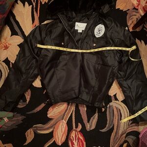 Women’s  Black  security Jacket with detachable hood